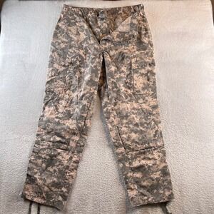 DJ Manufacturing Men ACU Digital Camo Cargo Pants Flame Resistant L Reg 36x32